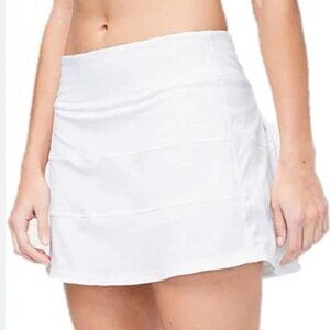 Lululemon Pace Rival Skirt (short) - Size 6 - Color: White